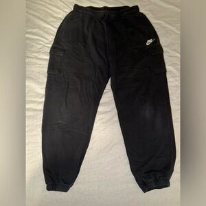 Nike Charcoal Black Cargo Sweatpants